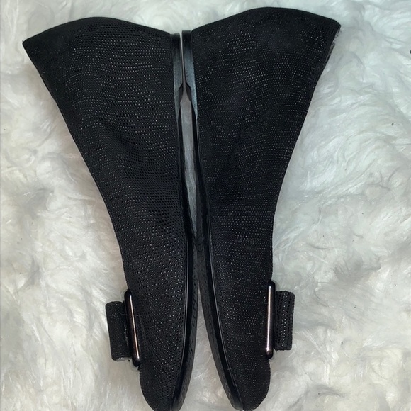 🦋 Stuart Weitzman gorgeous black wedges, size 6.5M - Picture 4 of 12